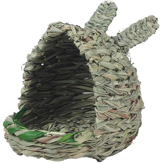 Grass Bird Nest Hangable Nest House Bird Cage Small Birdcages Tent Outdoor Garden Sleep Nest for Wildlife Bird