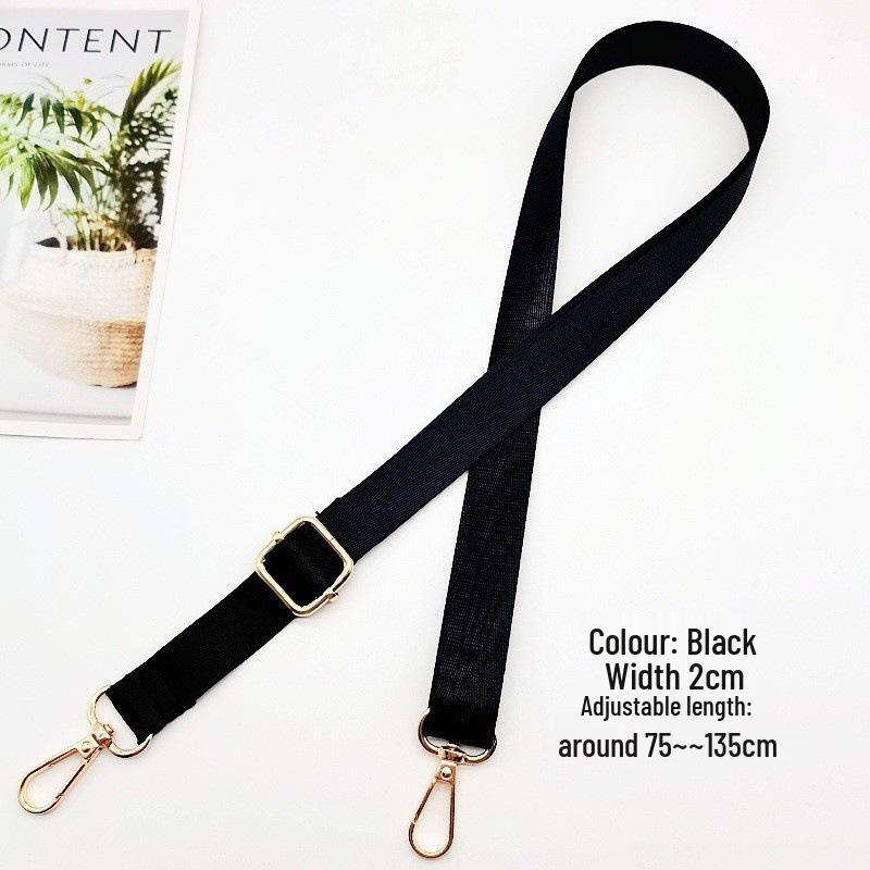 Adjustable Solid Color Crossbody Bag Straps: Fashionable and Versatile Handbag Accessories.