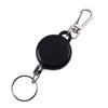 Fashion Flexible Keychain Key Ring Wire Rope Chain Stretched Bag Wallet Decor