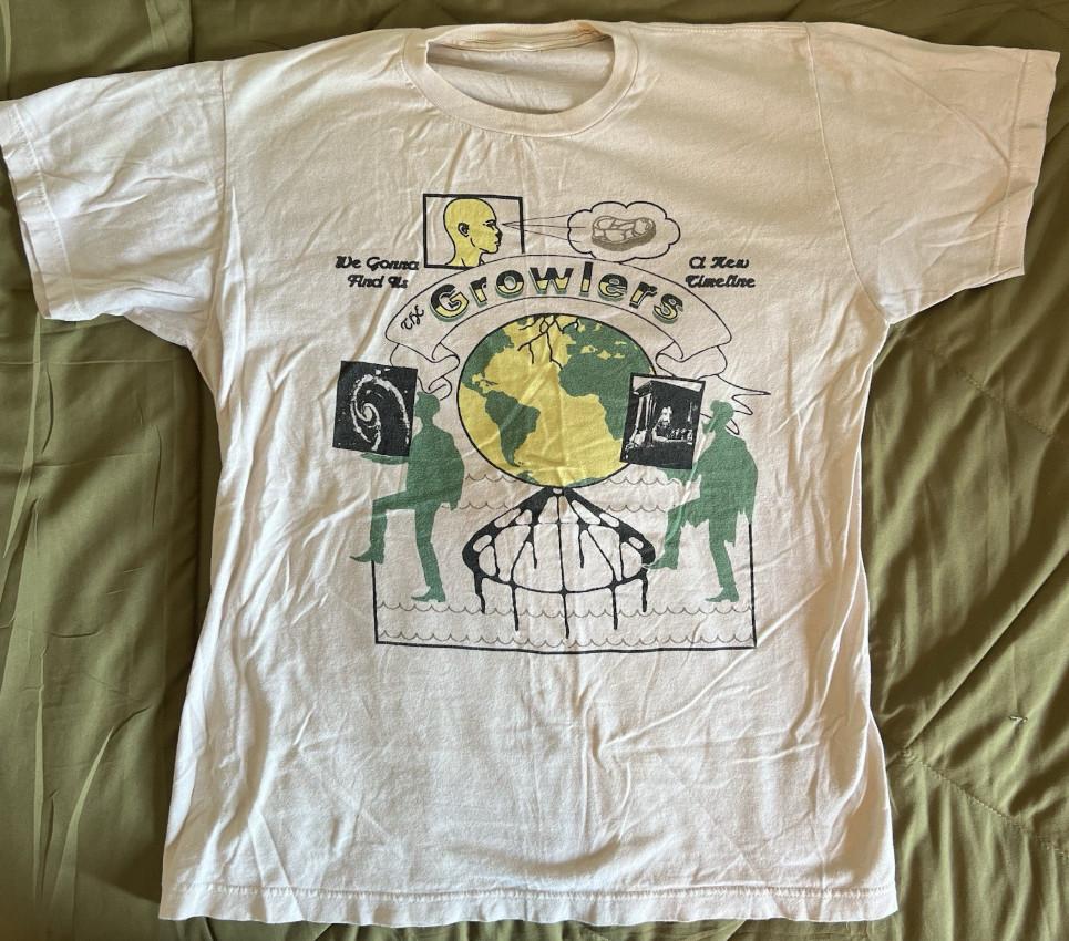The Growlers Vintage Rock Adult Shirt Men Women Cotton RI_079 Unisex T-Shirt XL