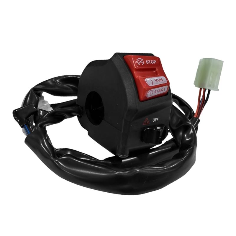 

Universal Motorcycle Engine Start Stop Switches Bike Modification Part for Easy Installation & Enhanced Riding Experience 1