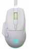 Wireless Mouse Defender STIX GM-009 Optical 3200dpi White RGB RECHARGEABLE 7 Buttons Gaming Clickless Silent