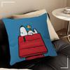 Cartone animato S-Snoopys Cane carino   Federa per cuscino 30x50 Poliestere Cuscini da divano Cuscini decorativi da lancio Decorazione per la casa Federa