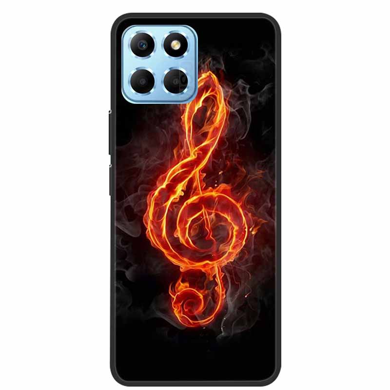 For Honor X8 5G X6 Case Animals TPU Soft Silicone Back Cover Case For Huawei Honor X8 5G Funda Honor X6 HonorX6 Cat Wolf Coque