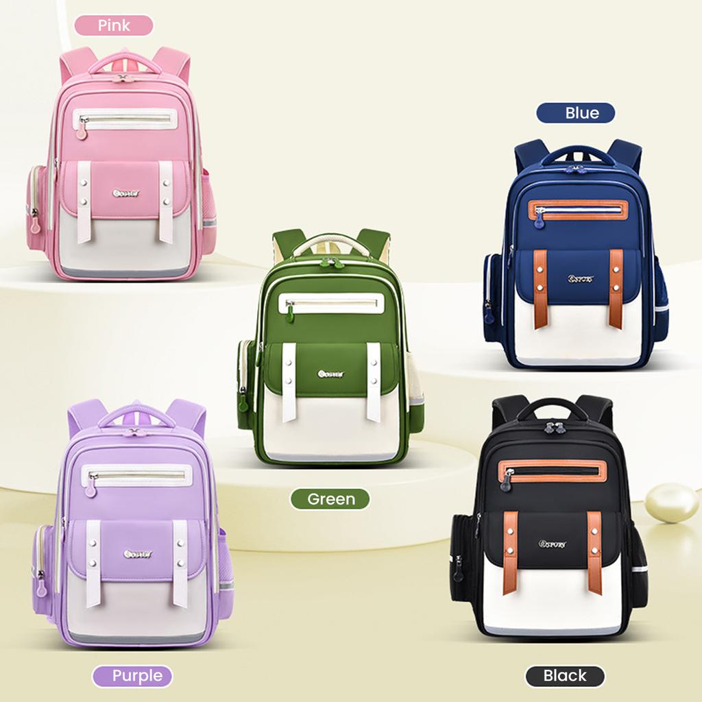 Barnesekk, Skolesekk i britisk stil med vektreduserende funksjon, Vesker for grunnskole og ungdomsskole med avtakbart midjebeskyttelsesbelte