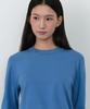 MUSINSA STANDARD WOMAN Women'S Essential Round Neck Knit [Blue]