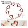 Luxury Rhinestone Pearl Wide Open Cuff Bracelet For Women Stylish Stretch Bangle Fashion Versatile Jewelry Gift