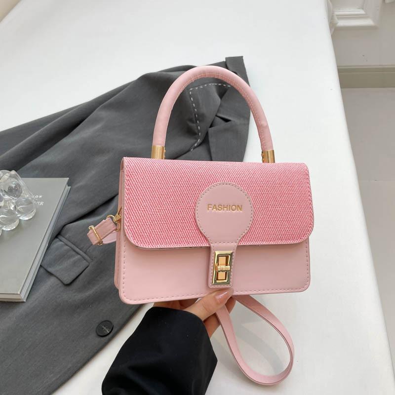 Summer New Retro Small Square Bag, High-end Light Luxury Daily Versatile Single Shoulder Oblique Span Bag, Classic Handbag