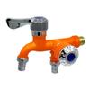 Multifunctional Toilet Water Tap One-in-two-out Water Stopper Faucet Wall Mounted Double Water Outlet Faucets Plastic Home Use