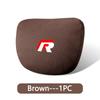 T24Car Seat Headrest Head Support Pillow Car Accessories R-Line For Volkswagen GTI Tiguan Polo Zeta R Terramont Magotan Beatle GTD
