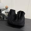 Large-capacity Tote Bag with Fashionable Texture, Single-shoulder Design, Suitable for Office Commuters