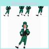 Enchanting Green Wizard Costume For Adults And Kids Perfect For Fantasy Role Play