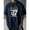 Men's Sporty Short-sleeved T-shirt