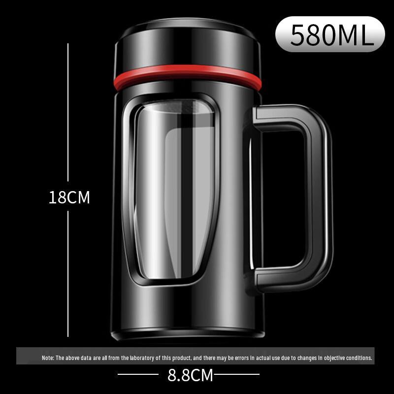 Glass Tea Mug with Handle