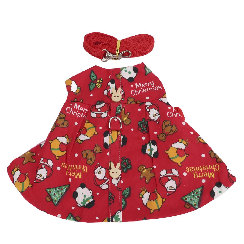 Kaninchenweste Leine Niedlich Verstellbar Atmungsaktiv Hasenkleidung mit Zugseil für Meerschweinchen IgelS