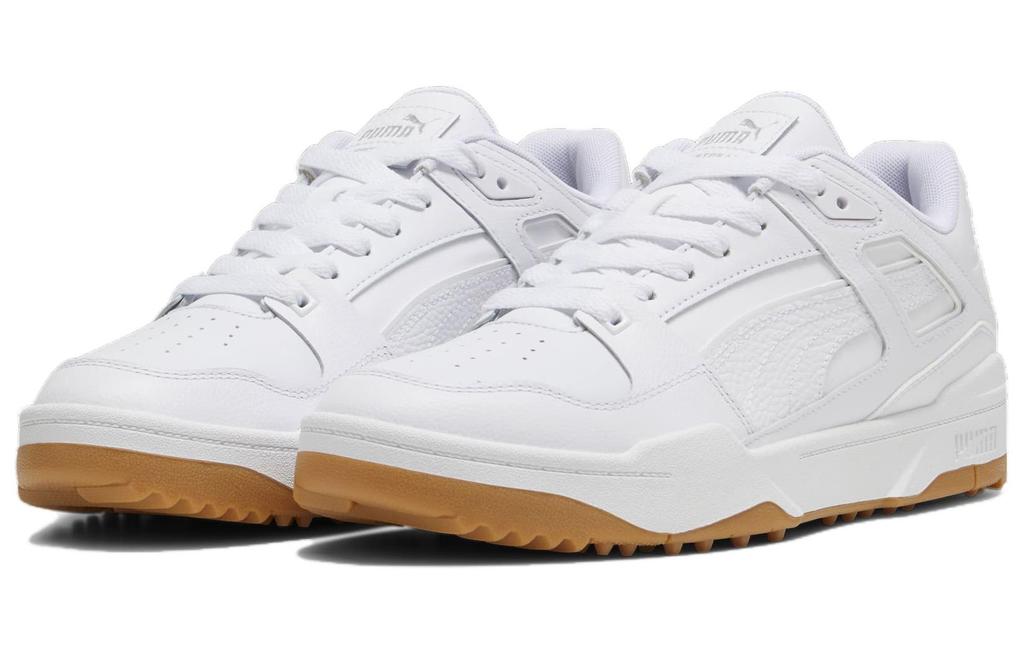 Men's Sneakers PUMA Slipstream G Low Top Golf Shoes Unisex White