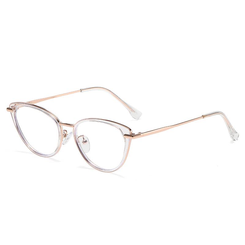 Cat Eye Optical Glasses With Recipe Men Women Anti-blue Light Prescription Myopia Reading Eyeglasses Fashion Office Accessory