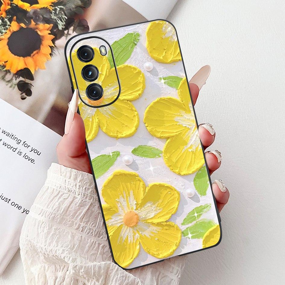 For Motorola Moto G 2022 Case Cover Fashion Butterfly Flower Soft Silicone Phone Cases For Moto G 5G Plus 2020 XT2075 Back Cover