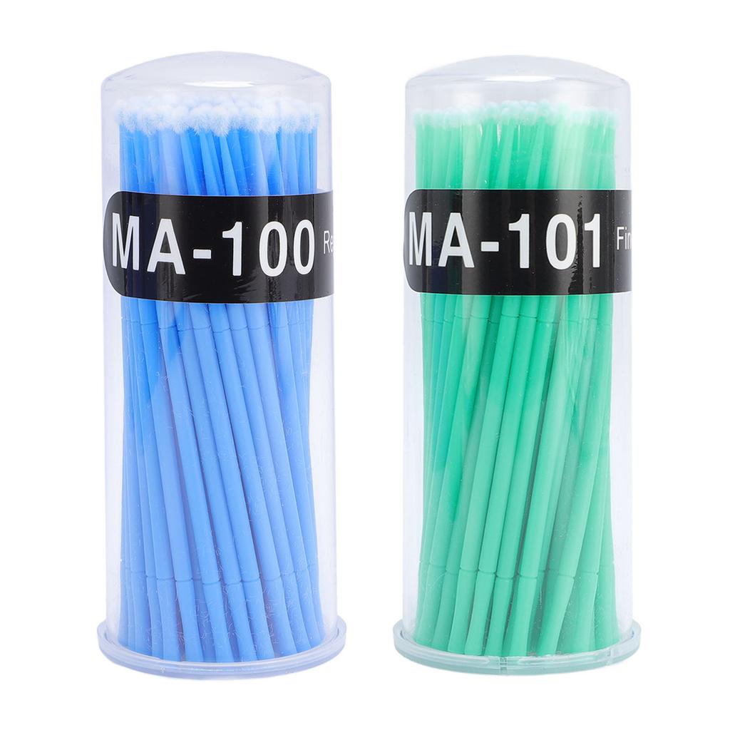 400pcs Micro Applicator Brushes Bendable Applicator Sticks Portable Micro Swabs for Home