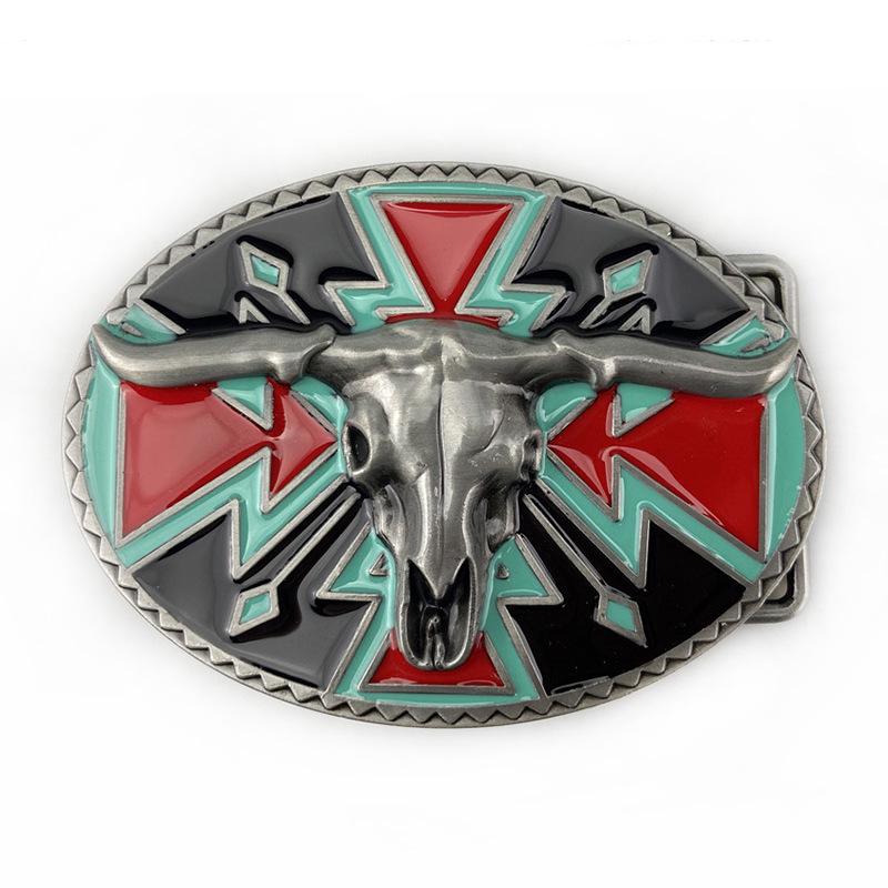 Eagle Punk Alloy Belt Buckle - Personalized Retro Fashion for Casual Trousers