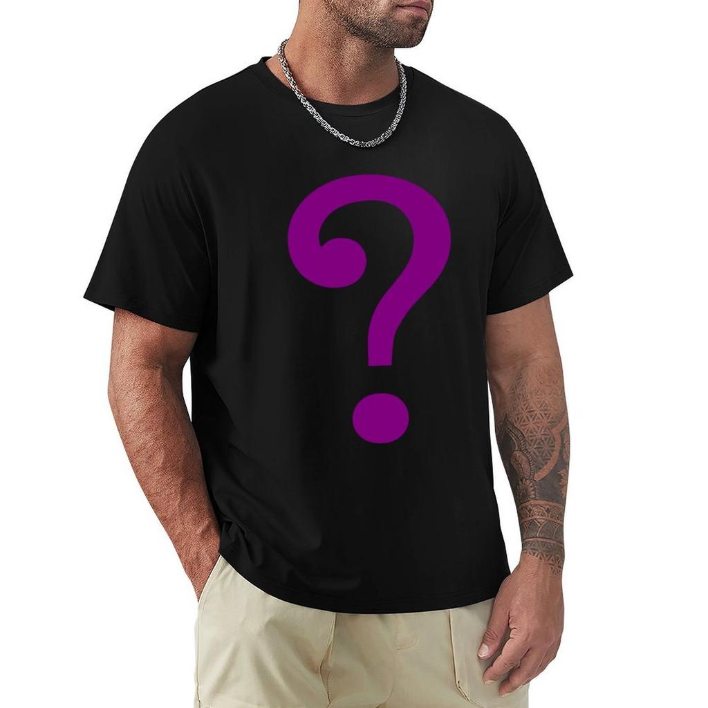 Riddle Me This (2) Tshirt Casual Loose Fit Short Sleeve Tshirt