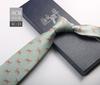 Tie Men'S Formal Wear British Retro Brown Striped 8Cm Hand Style Student Work Professional Wear