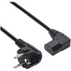 AKYGA ATX Power Cable AK-PC-12A 3 Pin Computer Angled IEC C13 CEE 7/7 3m