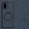 For Oneplus ACE 6 6T Magsafe Magnetic Rotating Bracket Case For Oneplus 15R 15 R Sheepskin Leather Matte Shockproof Cover Bumper