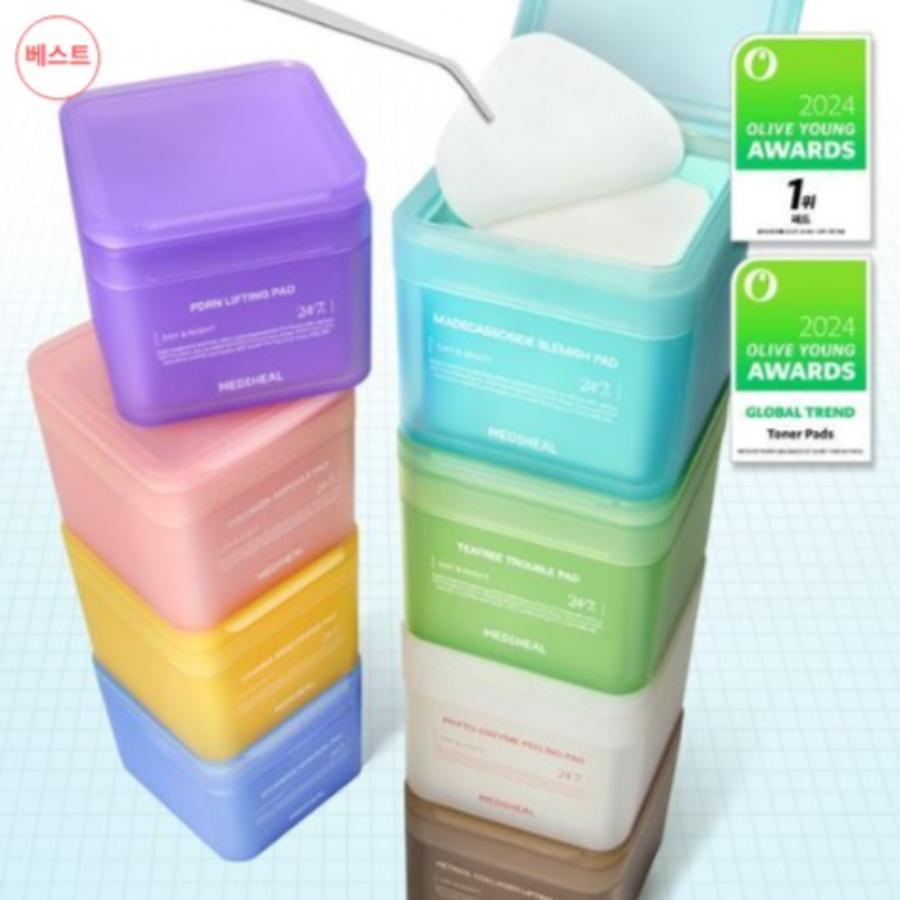 Mediheal Toner Pad 100 Pads (8types)