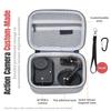 Camera Mini Storage Case For DJI Osmo Action 6 Hard Shell Carrying Case with Mesh Bag Travel Carrying Case Camera Accessories