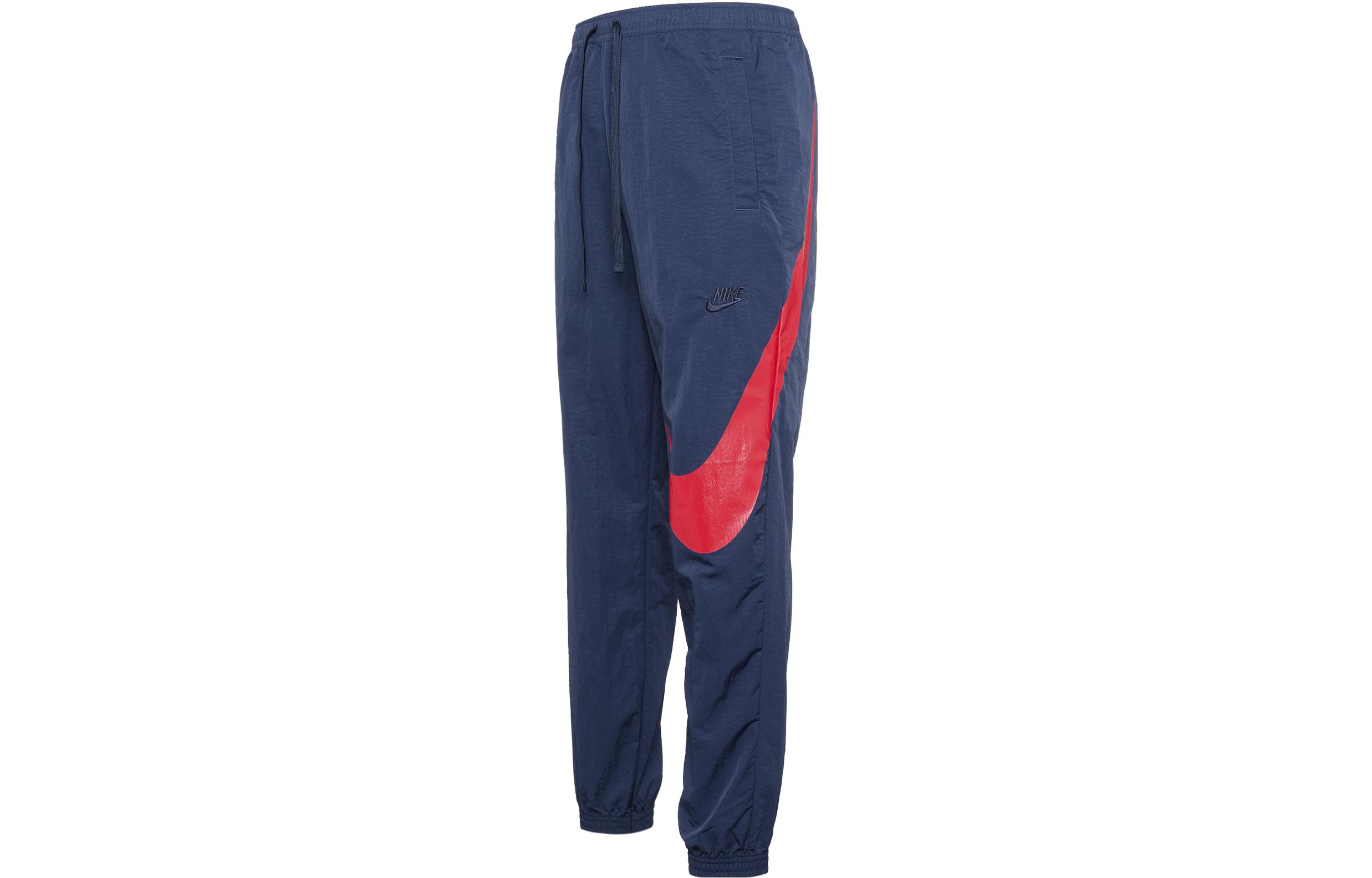 Nike Sport Swear Knitted Sweatpants Men s Navy Blue AT5680-460 XL