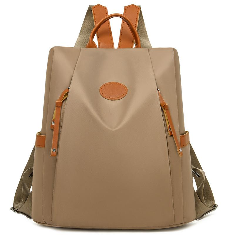 

Рюкзак Anti-theft Женский Водоотталкивающий Рюкзак Большой Вместимости Для Поездок хаки