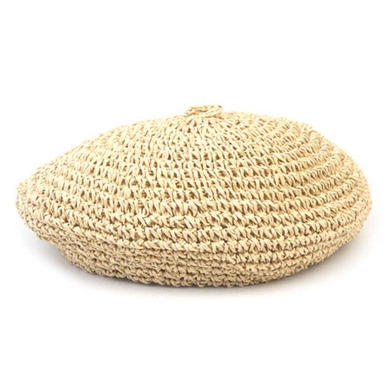 Universal Chemistry Rattan Summer Beige Beret