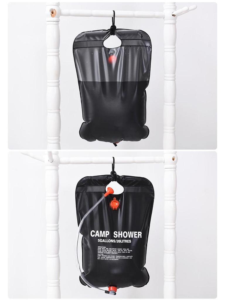 20L Solar Shower Bag for Camping - Outdoor Water Bag