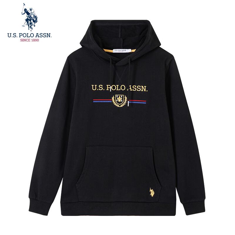 U.S. POLO ASSN. Men's Casual Hooded Pullover Sweatshirt