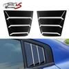Black Look Window Side Louver Air Vent Cover For Dodge Charger 2011-2021