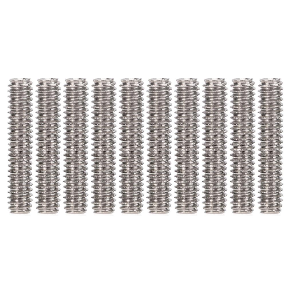 50Pcs Set Screw A2?70 Stainless Steel Grub Screws Assortment Kit Hardware Fasteners SetM3x10