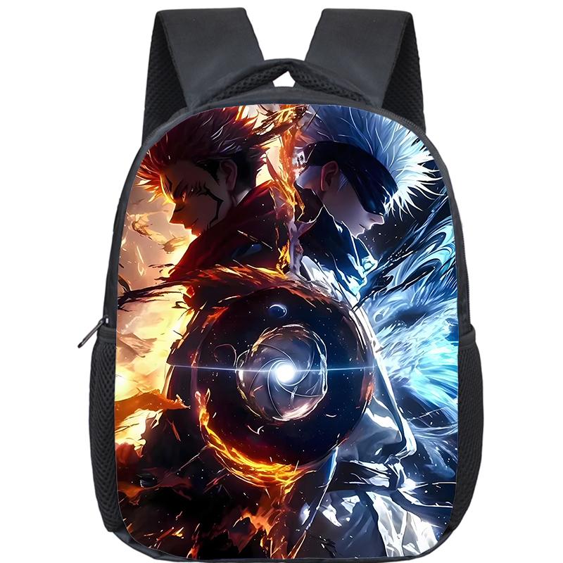 Anime J-Jujutsu Kaisen Backpack Children School Bags Manga Gojo Satoru Yuji Itadori Backpack Boys Girls Kindergarten Book Bag