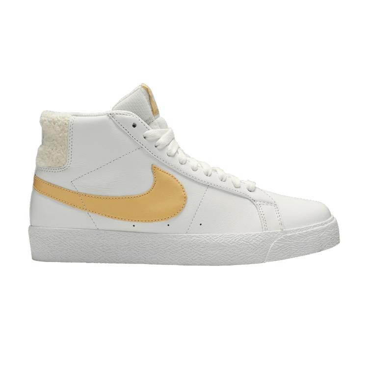 Nike SB Zoom Blazer Mid White Celestial Gold 42.5