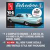 AMT 1/25 Scale 1964 Plymouth Beldia with Straight-6 Engine Plastic Model Kit AMT1188