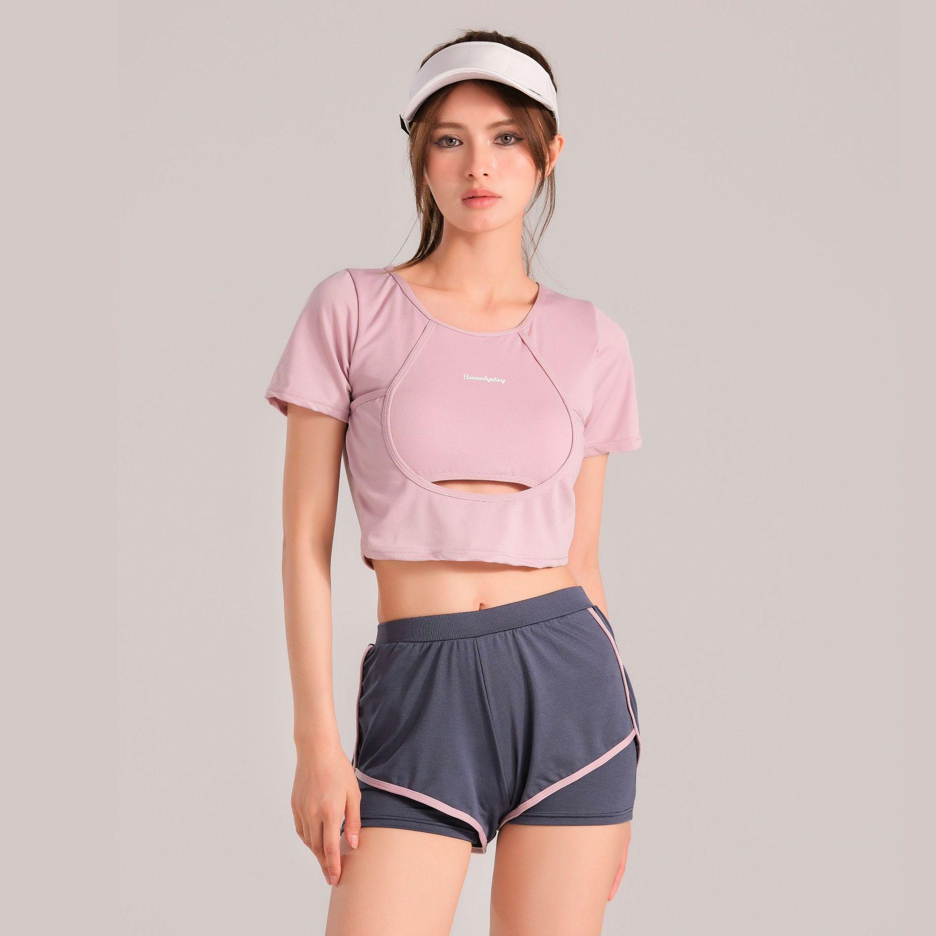 

Новый женский купальник для похудения консервативного стиля 2024 года - Студенческий раздельный стиль, скрывающий живот, Высококачественный купальник для отпуска L (fits 95-105 Jin) розовый