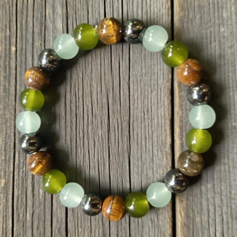 Seven Chakra Energy Yoga & Meditation Mala Bracelet