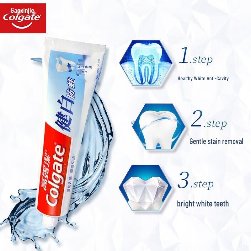 Colgate Whitening Anti-Cavity Fresh Mint Toothpaste