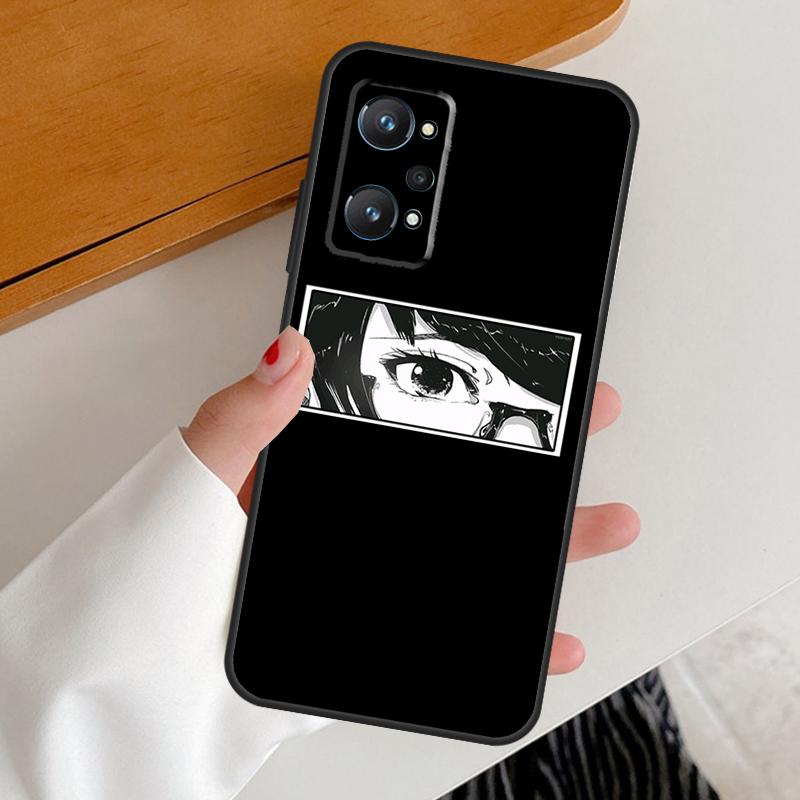 Japanese Anime Aesthetic For Realme 15 Pro GT7 GT6 10 11 12 13 14 Pro Plus C67 C63 C61 C55 C51 C53 C35 C75 C65 Case