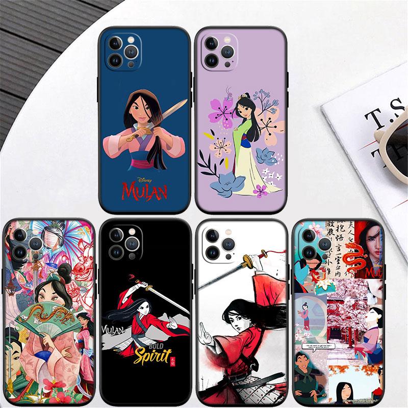 Princess Mulan Phone Case for Samsung Galaxy Note 10 20 S23 S22 Ultra FE Plus M06 M15 M16 M35 M55