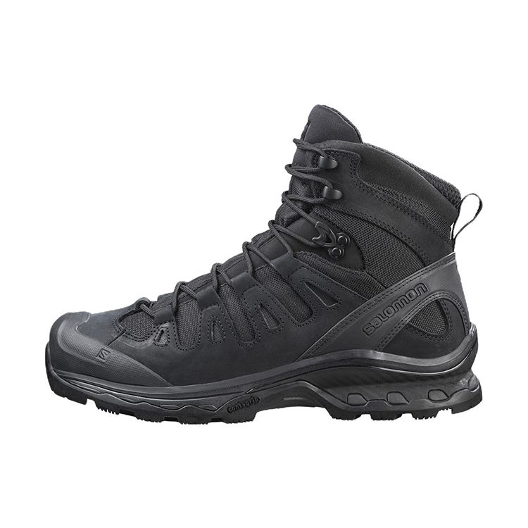 Salomon Quest 4D Forces 2 Fabric Leather Comfortable Breathable High-Top Hiking Shoes Unisex Hiking Shoes 406825