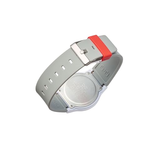 Citizen Q&Q Kanahei Mickey Mouse Analoguhr, 10 ATM wasserdicht, Urethanarmband, V06A-513VK, Mädchen Grau