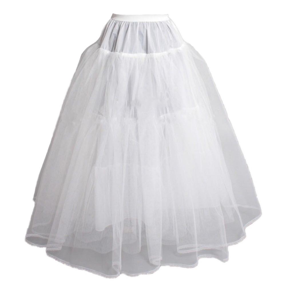 Gauze Wedding Underskirt Puffy Design Prom Crinoline High Quality Bridal Petticoat  Formal Events