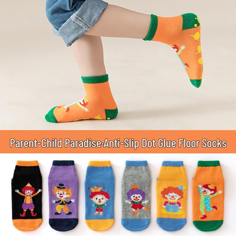 Non-Slip Playground & Yoga Socks for Kids and Parents