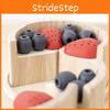 Kitchen Play Children Toy Wooden Mini Cake Set Creative Hand Eye Coordination
